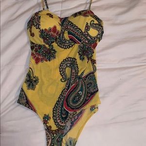 Fashion nova patterned body suit